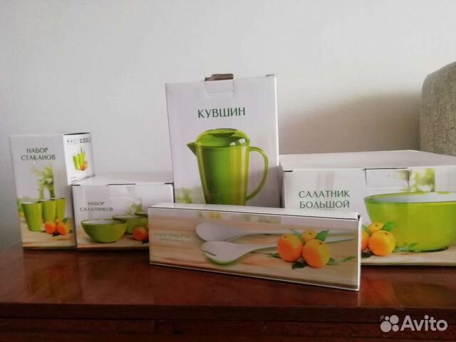 Набор посуды новый