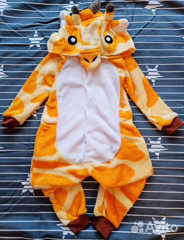 Новогодний костюм жираф / кигуруми