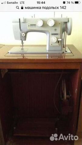 Швейная машина Подольск 142