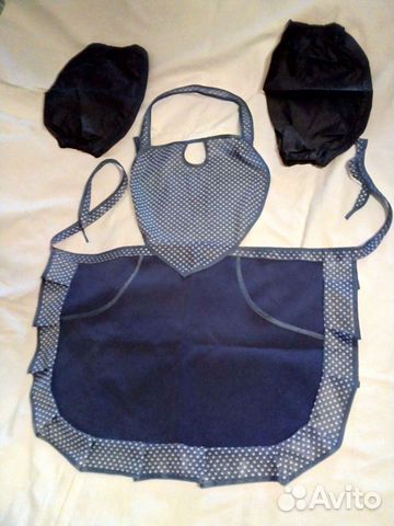 Фартук детский с нарукавниками