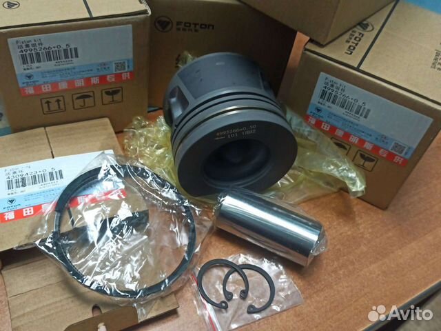 Поршня Газель камминс 94.5 с кольцами, пальцем, ст