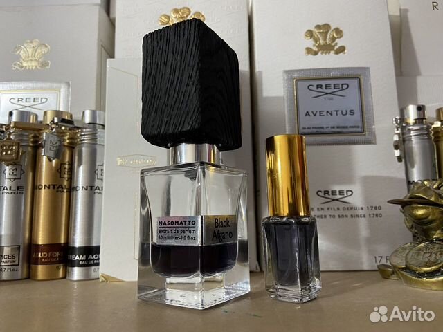 Элитные Духи Насоматто Афган Чёрный 6мл