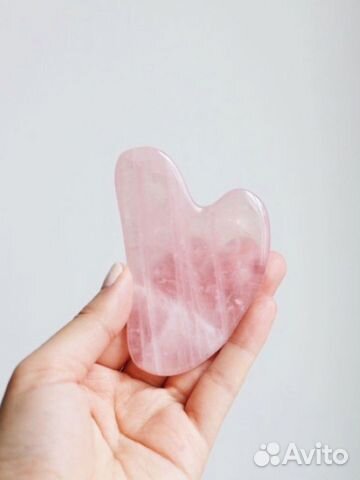 Гуаша сердечко для лица