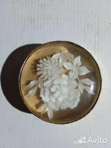 Пудреница шкатулочная СССР