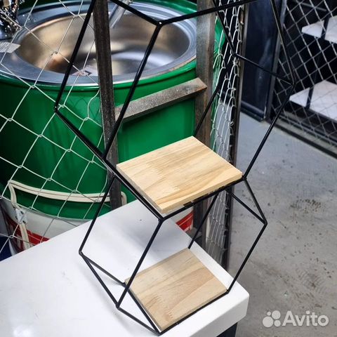 Полка настенная Loft&Сталь