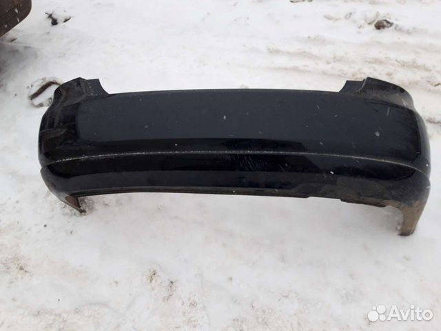 Бампер задний Фольцваген Поло 09-15