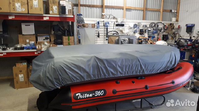 Тент транспортировочный для лодки пвх