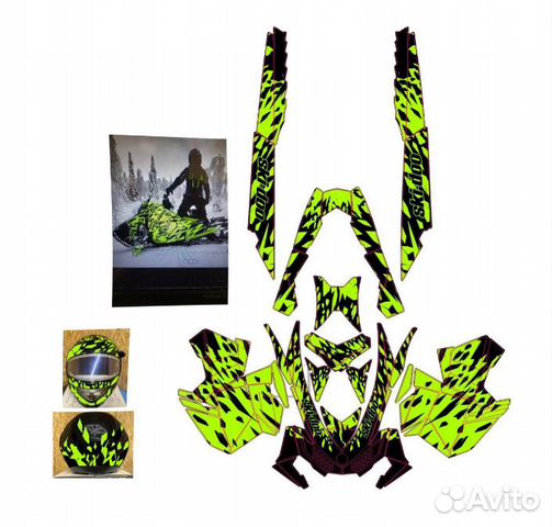 Наклейки для снегохода BRP ski doo 2012-2013