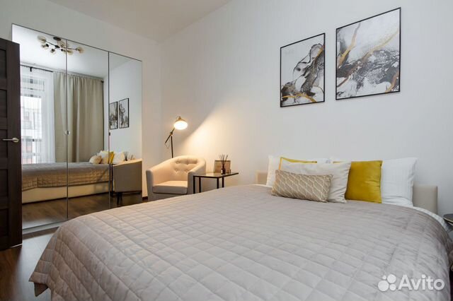 

1-к. квартира, 35 м², 2 кровати