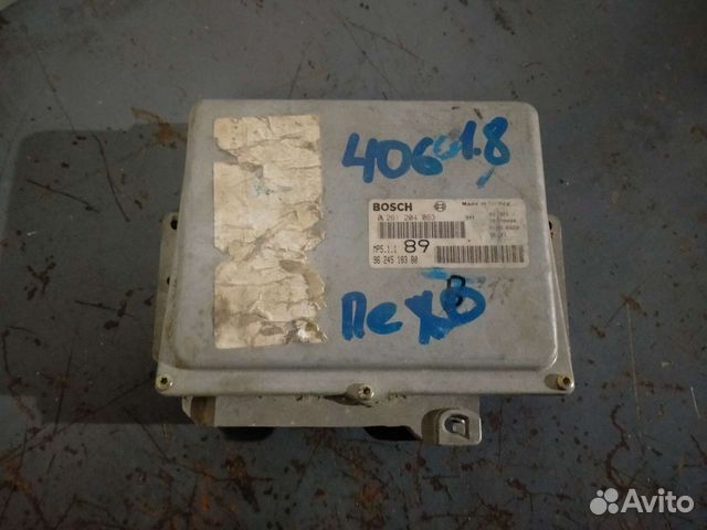 Блок управления двигателем peugeot 406