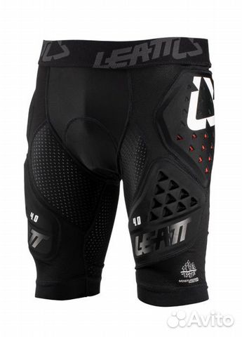Защитные шорты Leatt 3DF 4.0 Impact Shorts, Черные