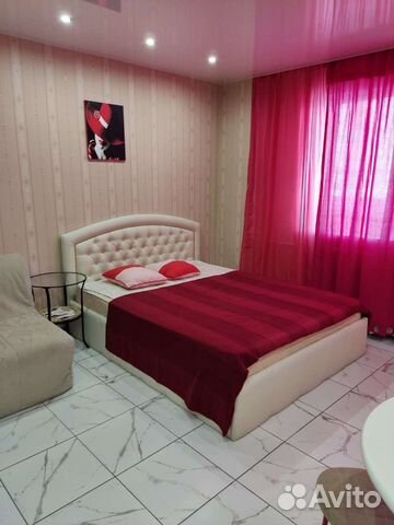 

Квартира-студия, 28 м², 2 кровати