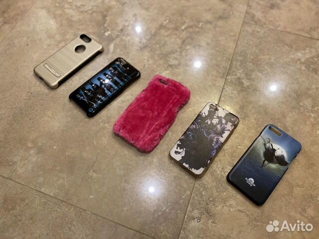 Чехол на iPhone 6 7 состояние новых Разные чехлы н