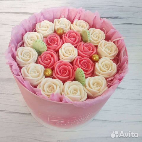 Цветы на праздник из премиального шоколада