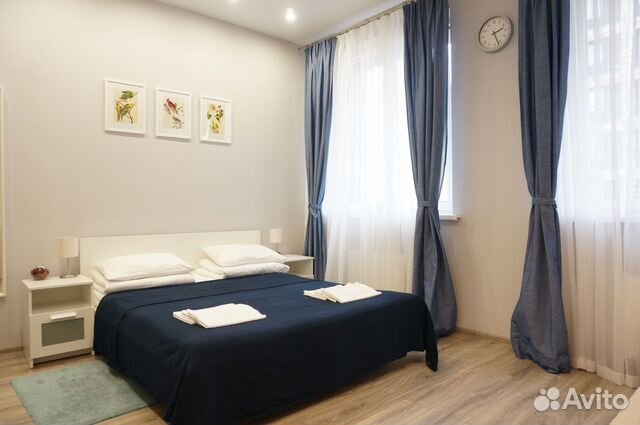 

Квартира-студия, 27 м², 2 кровати