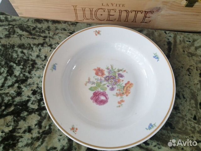 Тарелки Дулево СССР Фарфор
