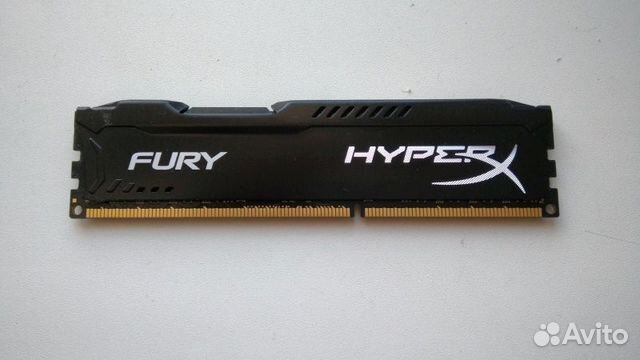 Оперативная память Kingston Hyperx Fury Black DDR3
