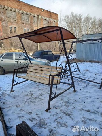 Садовые качели новые