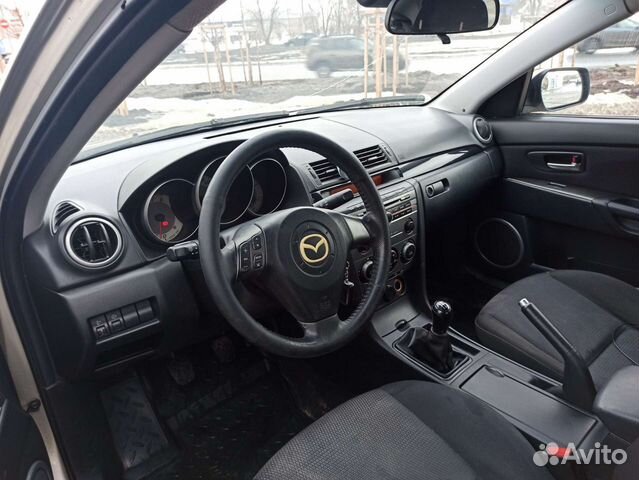 Mazda 3 1.6 МТ, 2007, 201 122 км