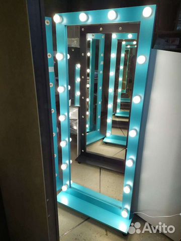 Гримерное зеркало с подсветкой в полный рост