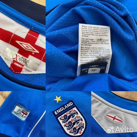 England футбольная майка polo Umbro