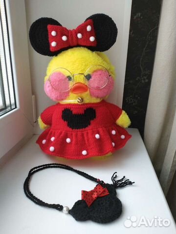 Одежда для уточки лалафанфан 30 см. ручная работа