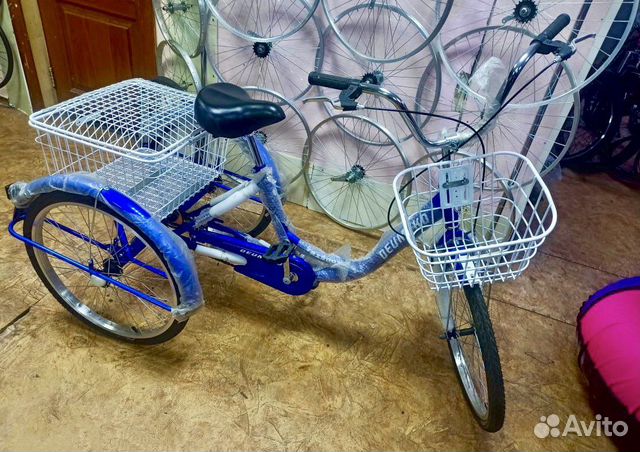 Трехколесный велосипед для взрослых