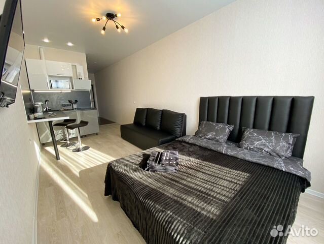 

Квартира-студия, 30 м², 2 кровати