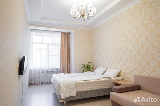 

1-к. квартира, 47 м², 2 кровати