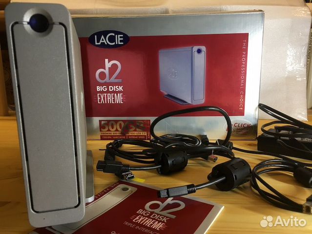 Внешний жесткий диск LaCie d2 Big Disk 500 Gb