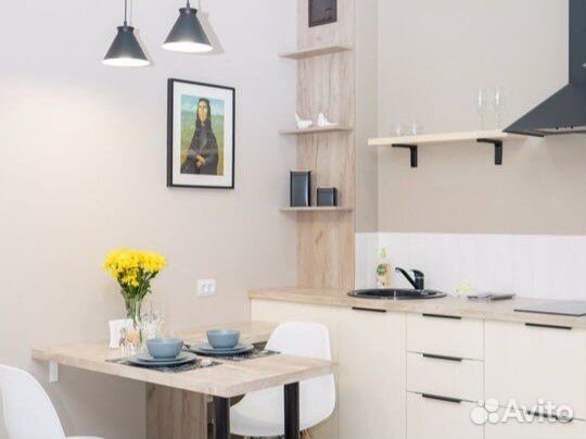 

Квартира-студия, 30 м², 1 кровать