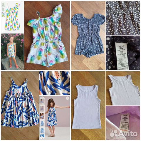 Одежда Next на девочку 5-6 лет 116-122 см