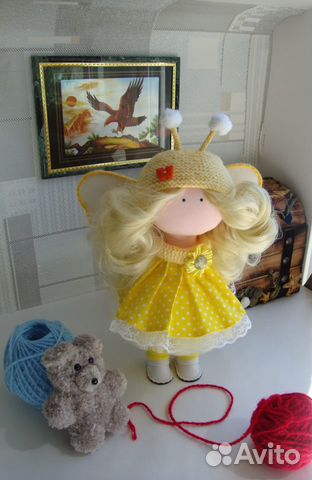 Кукла Феечка. Интерьерная, ручная работа. Тильда