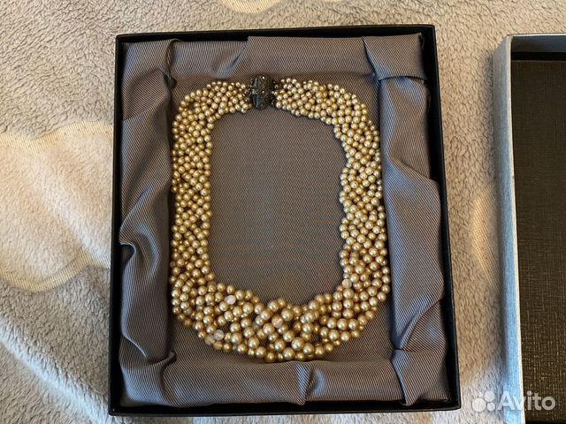 Колье винтаж серебряная застежка