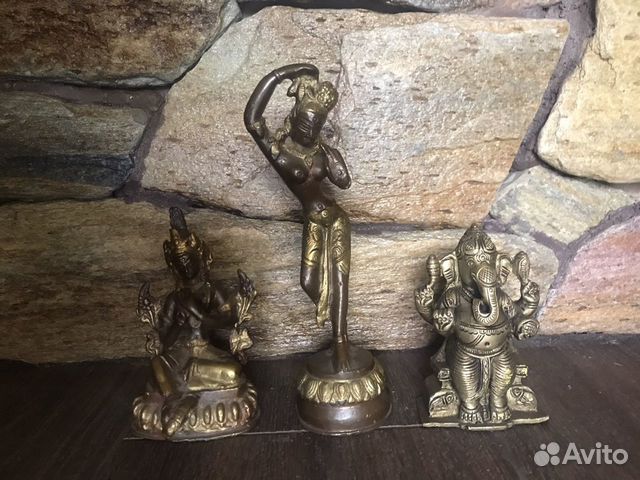 Литые статуэтки из бронзы