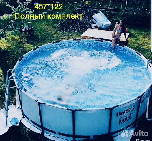 Каркасный Бассейн 457 122 в Казани