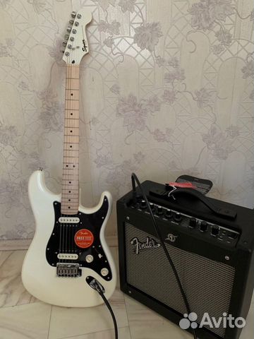 Электрогитара Fender Contemporary с комбиком