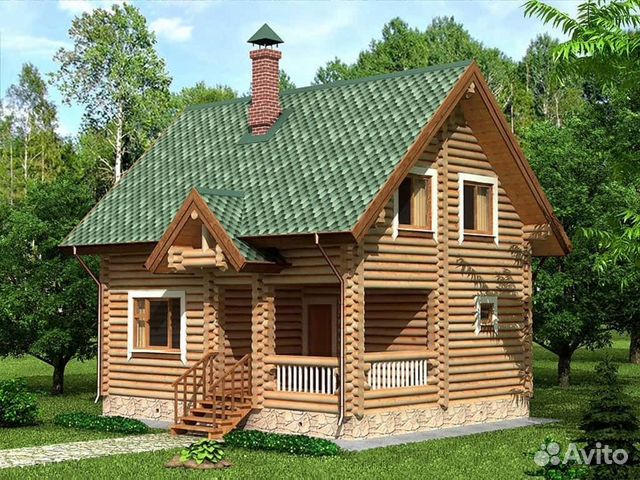 Купить проект сруб бревно 10 5 7 Дом купить в Москве Товары для дома и дачи Авито