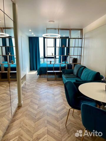 

Квартира-студия, 35 м², 2 кровати