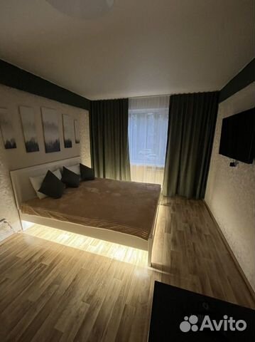 

1-к. квартира, 34 м², 2 кровати