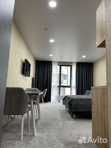 

Квартира-студия, 33 м², 2 кровати