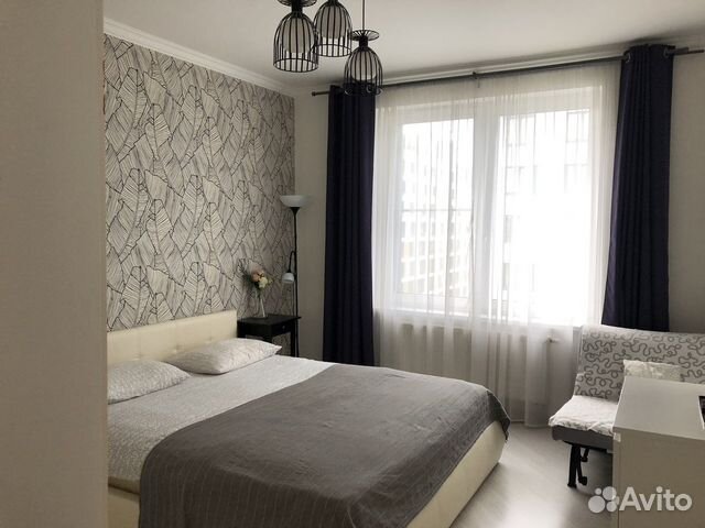 

1-к. квартира, 40 м², 3 кровати