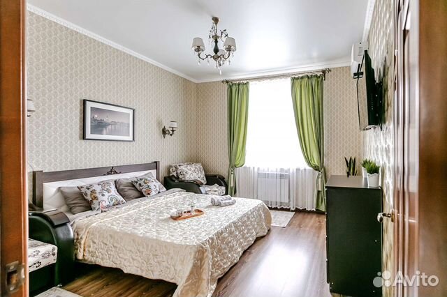 

1-к. квартира, 40 м², 3 кровати