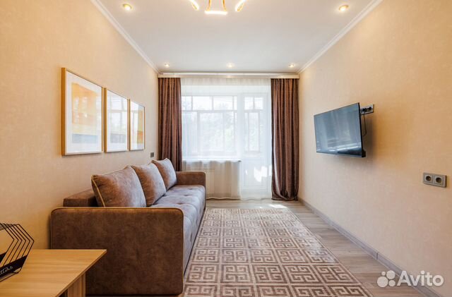 

2-к. квартира, 45 м², 2 кровати