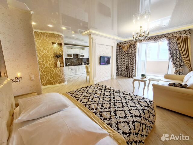 

1-к. квартира, 54 м², 2 кровати