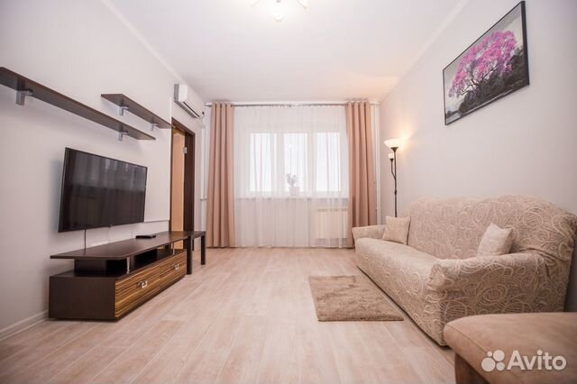 

1-к. квартира, 42 м², 2 кровати