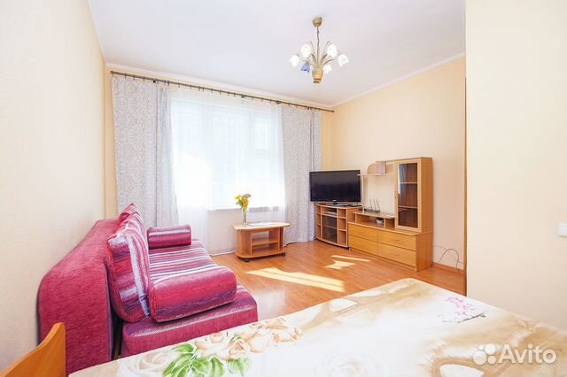 

1-к. квартира, 40 м², 2 кровати