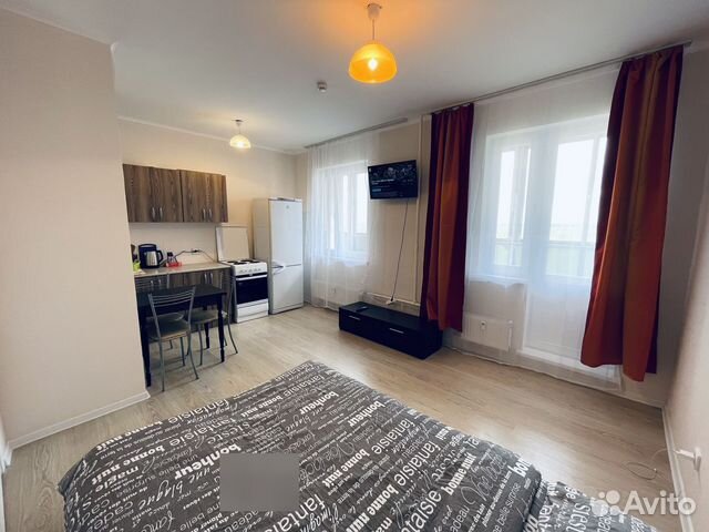 

Квартира-студия, 30 м², 1 кровать