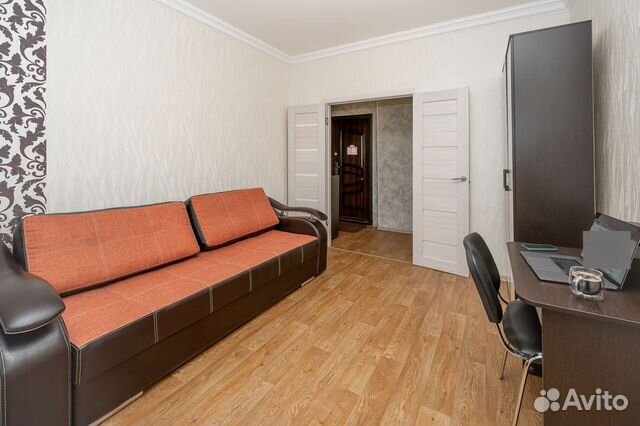 

1-к. квартира, 40 м², 3 кровати