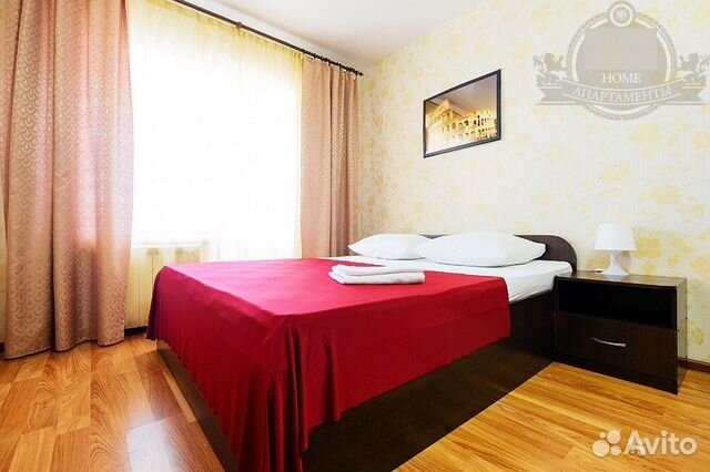 

1-к. квартира, 45 м², 2 кровати